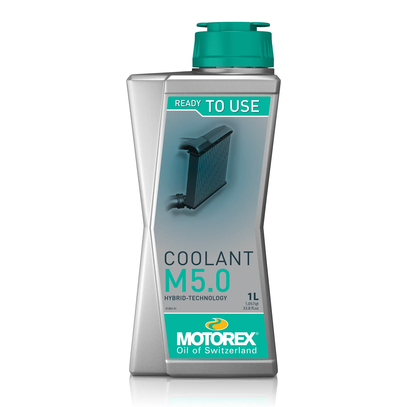 Motorex Coolant M5.0 Hybrid (HOAT) Ready to Use Turquoise - 1 Litre
