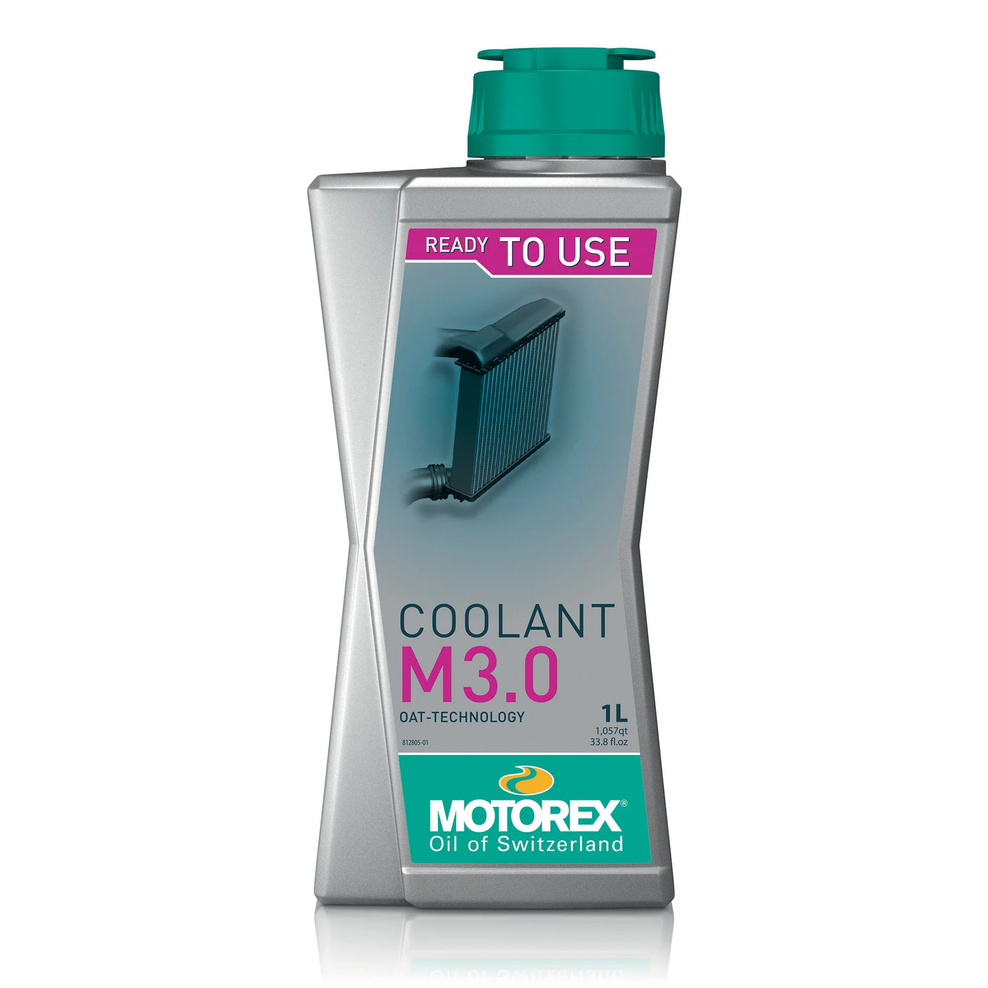 Motorex Coolant M3.0 OAT Ready to Use Red - 1 Litre