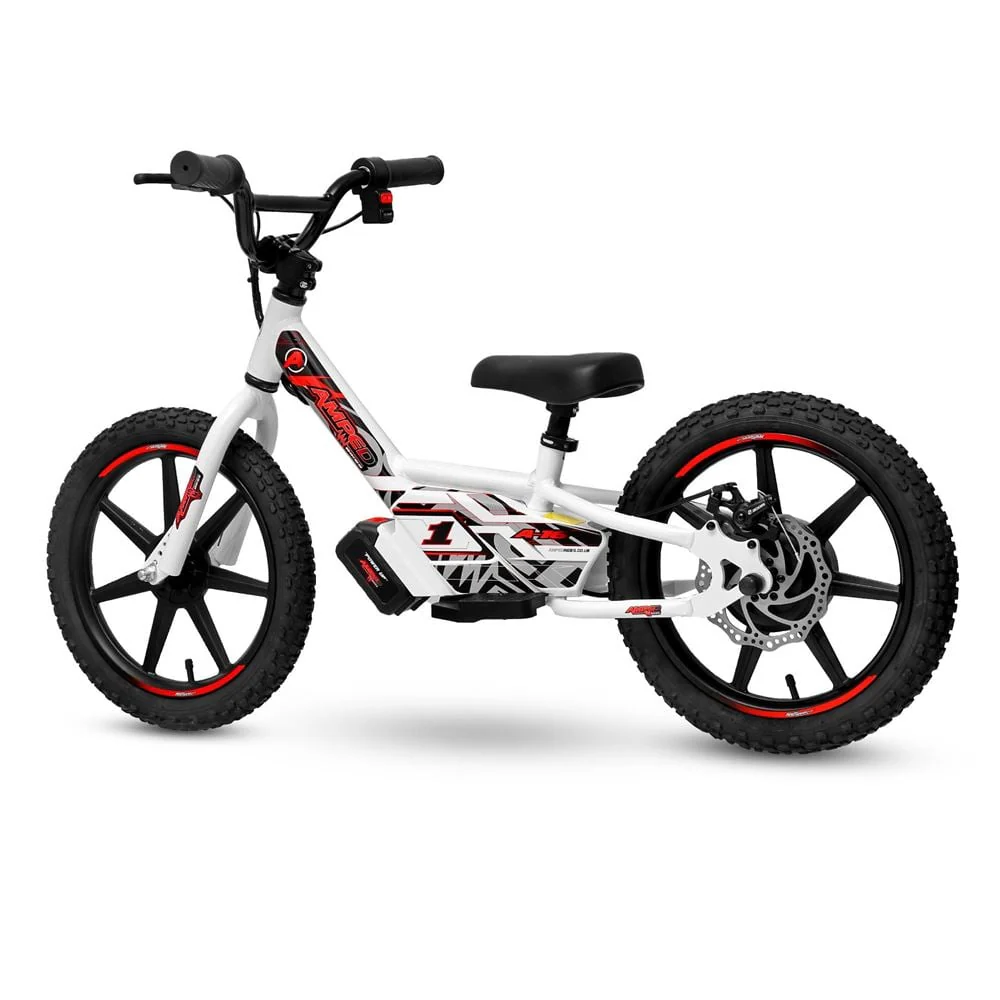 Amped A16 Electric Kids Balance Bike - White - Image 5