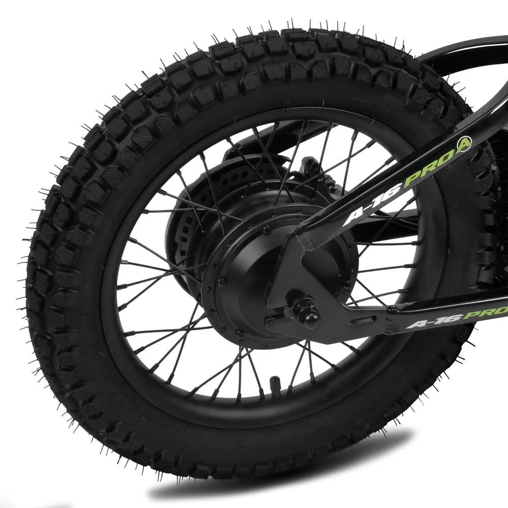 Amped A16 Pro Electric Kids Balance Bike - Black - Image 15