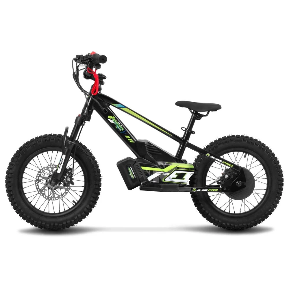 Amped A16 Pro Electric Kids Balance Bike - Black - Image 5