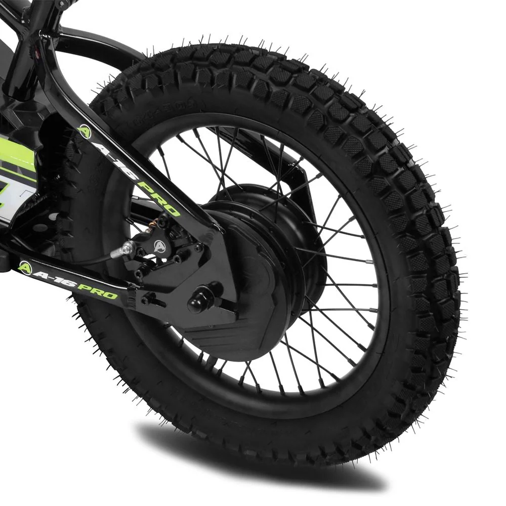 Amped A16 Pro Electric Kids Balance Bike - Black - Image 8