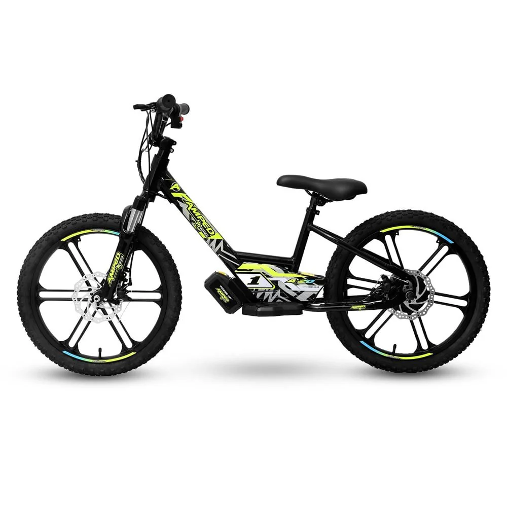 Amped A20 Electric Kids Balance Bike - Black - Image 6