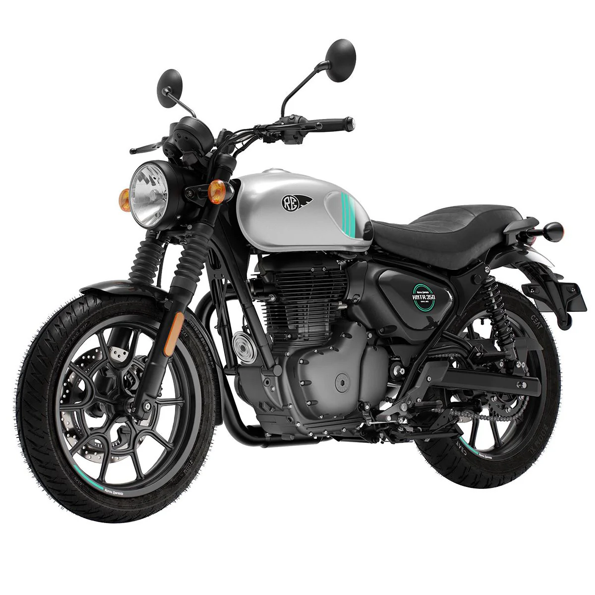 Royal Enfield Hunter 350 - Dapper Ash - Image 3