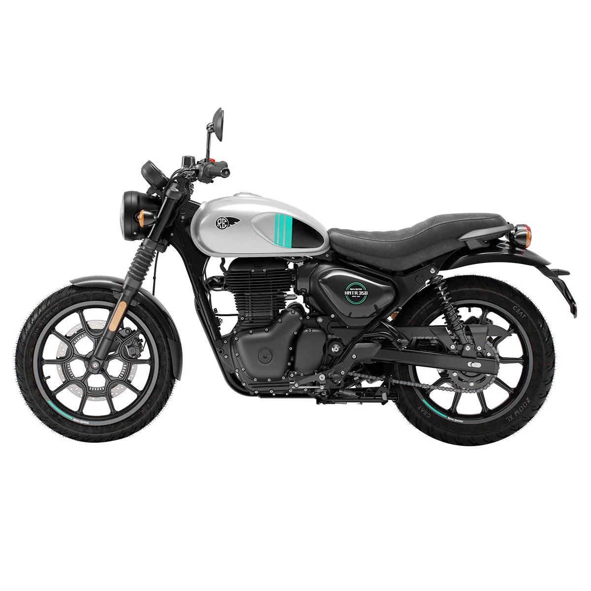 Royal Enfield Hunter 350 - Dapper Ash - Image 4