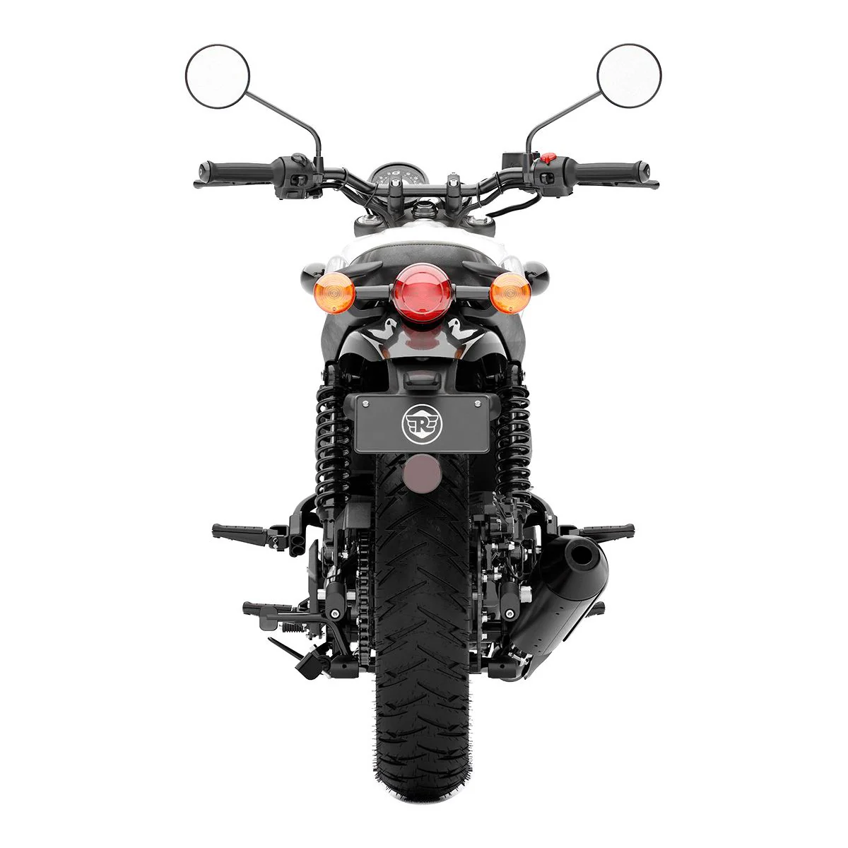 Royal Enfield Hunter 350 - Dapper White - Image 7