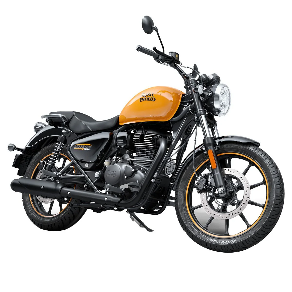 Royal Enfield Meteor 350 - Fireball Orange - Image 3