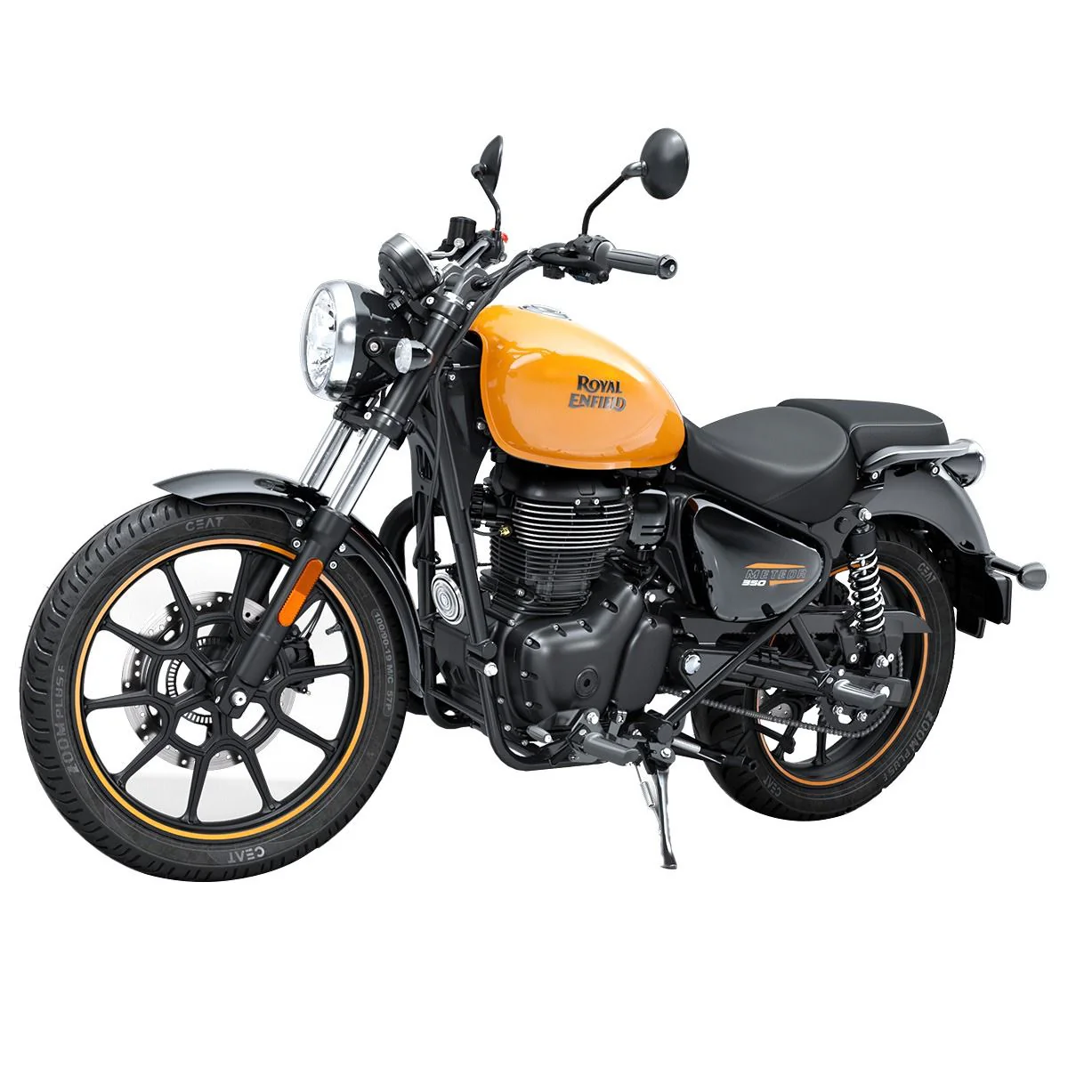 Royal Enfield Meteor 350 - Fireball Orange - Image 5