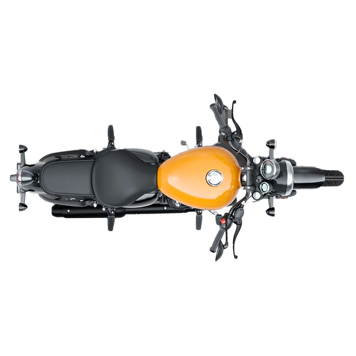Royal Enfield Meteor 350 - Fireball Orange - Image 7