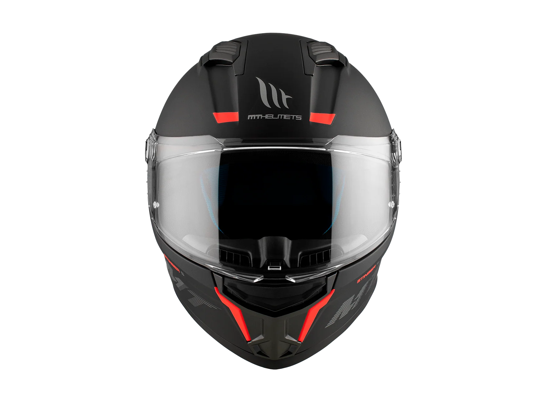 MT Stinger 2 Full Face Helmet - Matt Black - Image 3