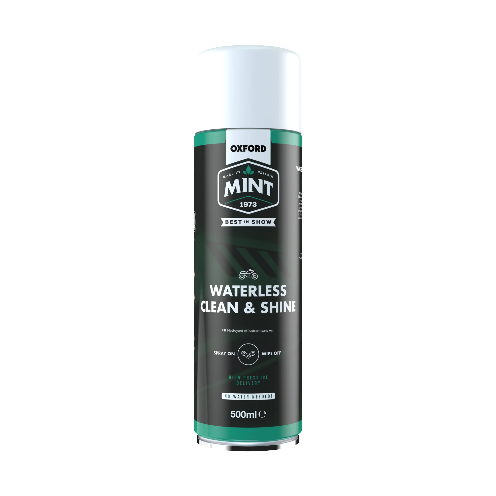 Oxford Mint Waterless Clean & Shine Foam Action 500ml