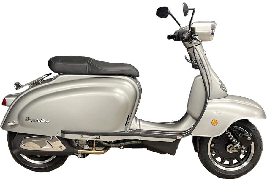 Royal Alloy TG 125cc AC CBS Silver