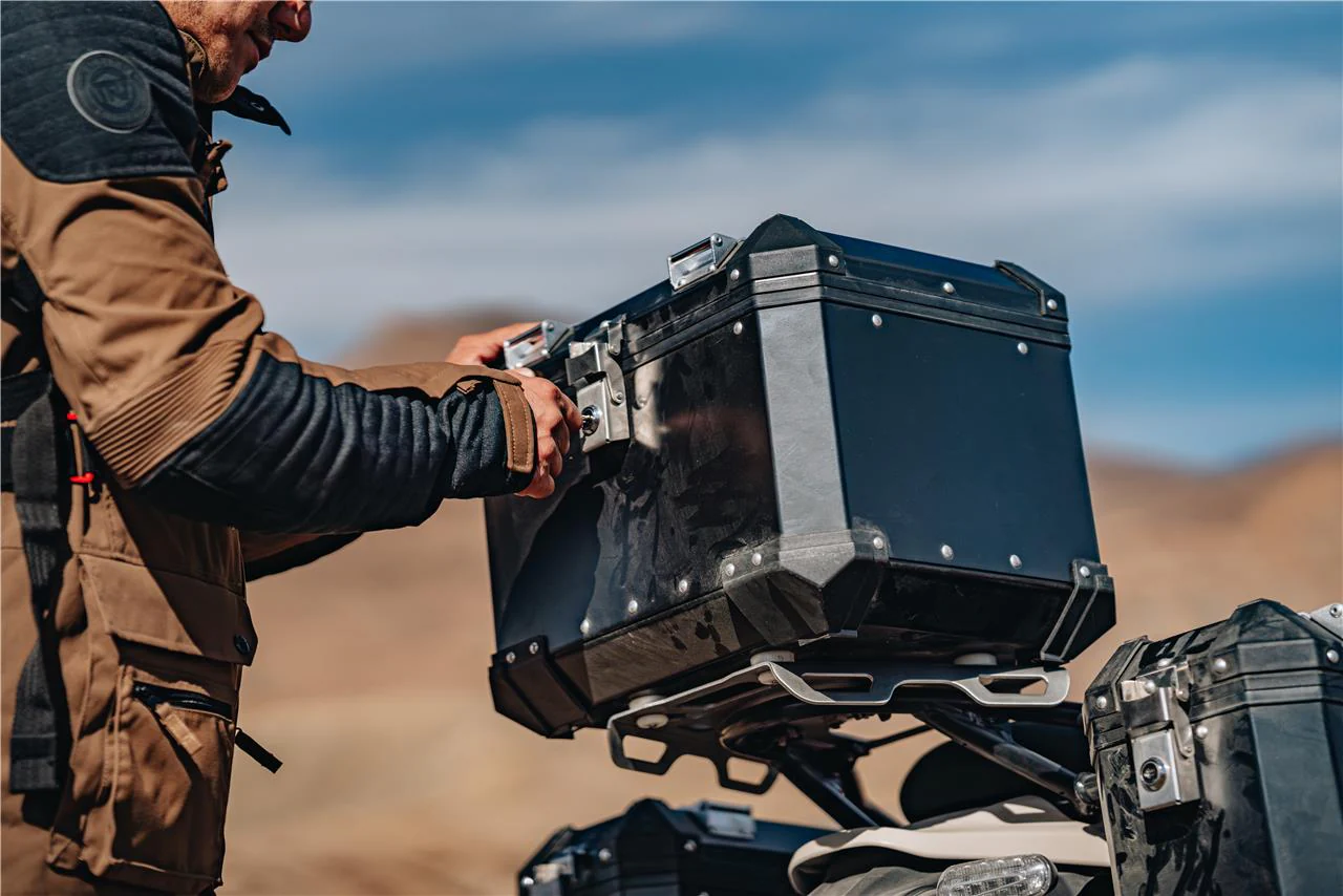 Royal Enfield Adventure Top Box - Black - Image 5