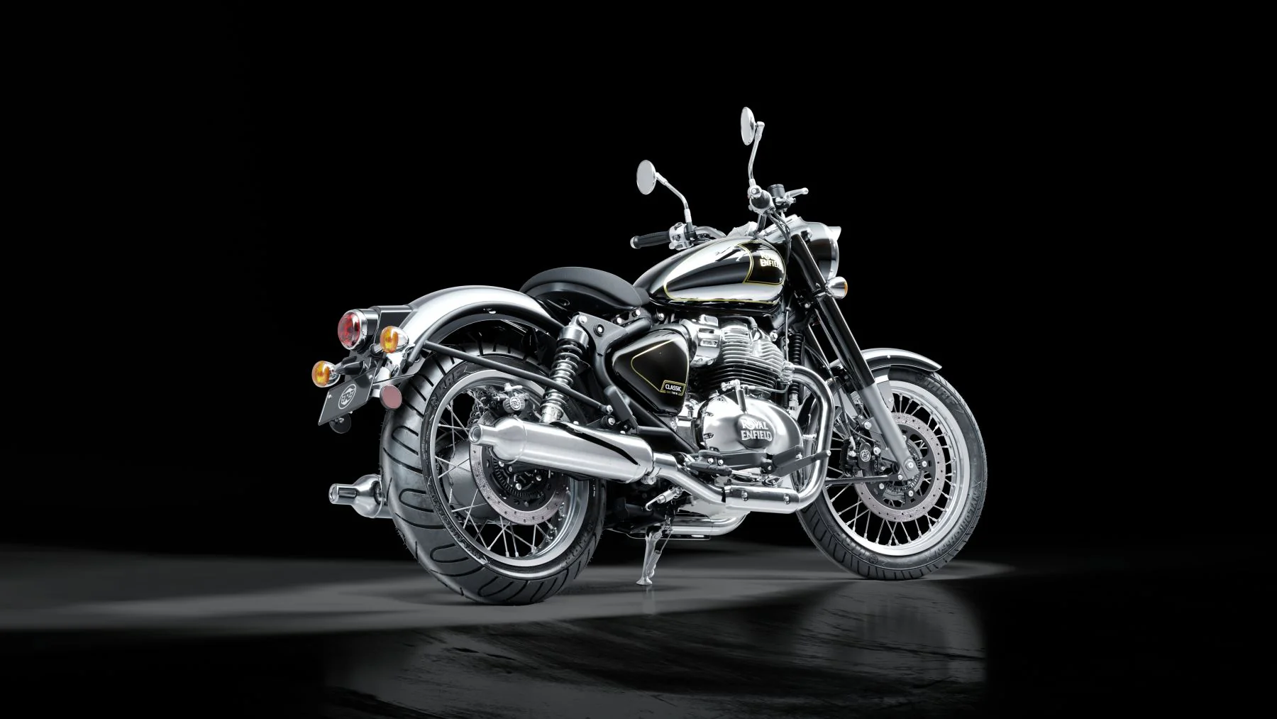 Royal Enfield Classic 650 - Black Chrome - Image 7