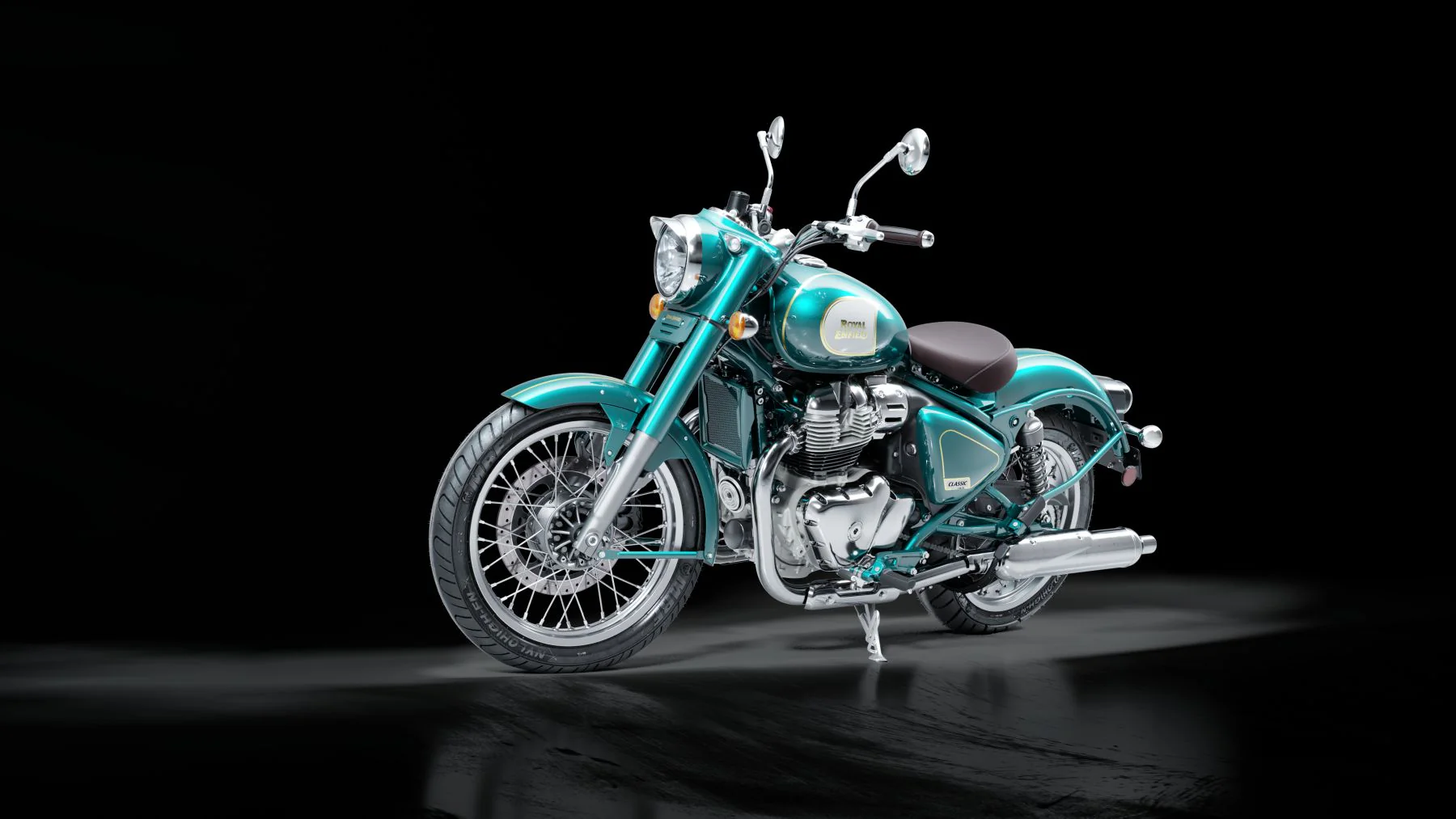 Royal Enfield Classic 650 - Teal - Image 6