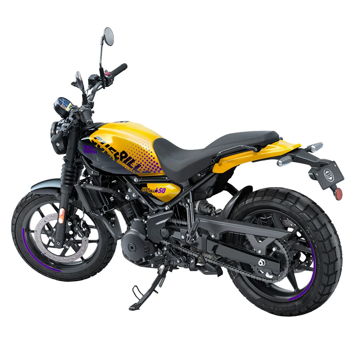 Royal Enfield Guerilla 450 - Yellow Ribbon - Image 6