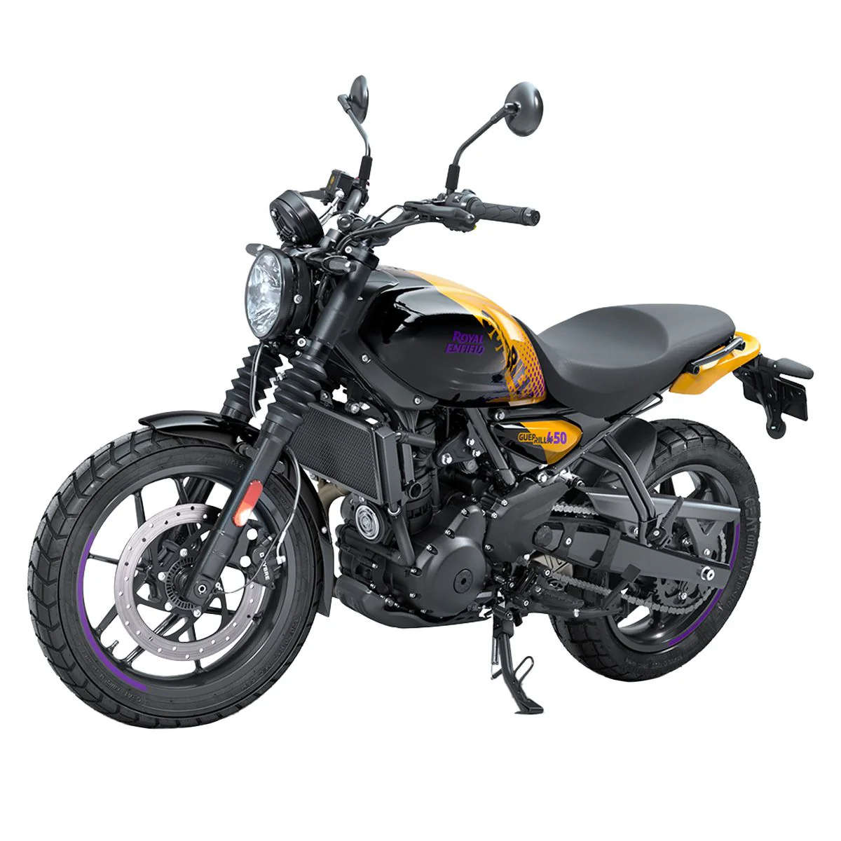 Royal Enfield Guerilla 450 - Yellow Ribbon - Image 8