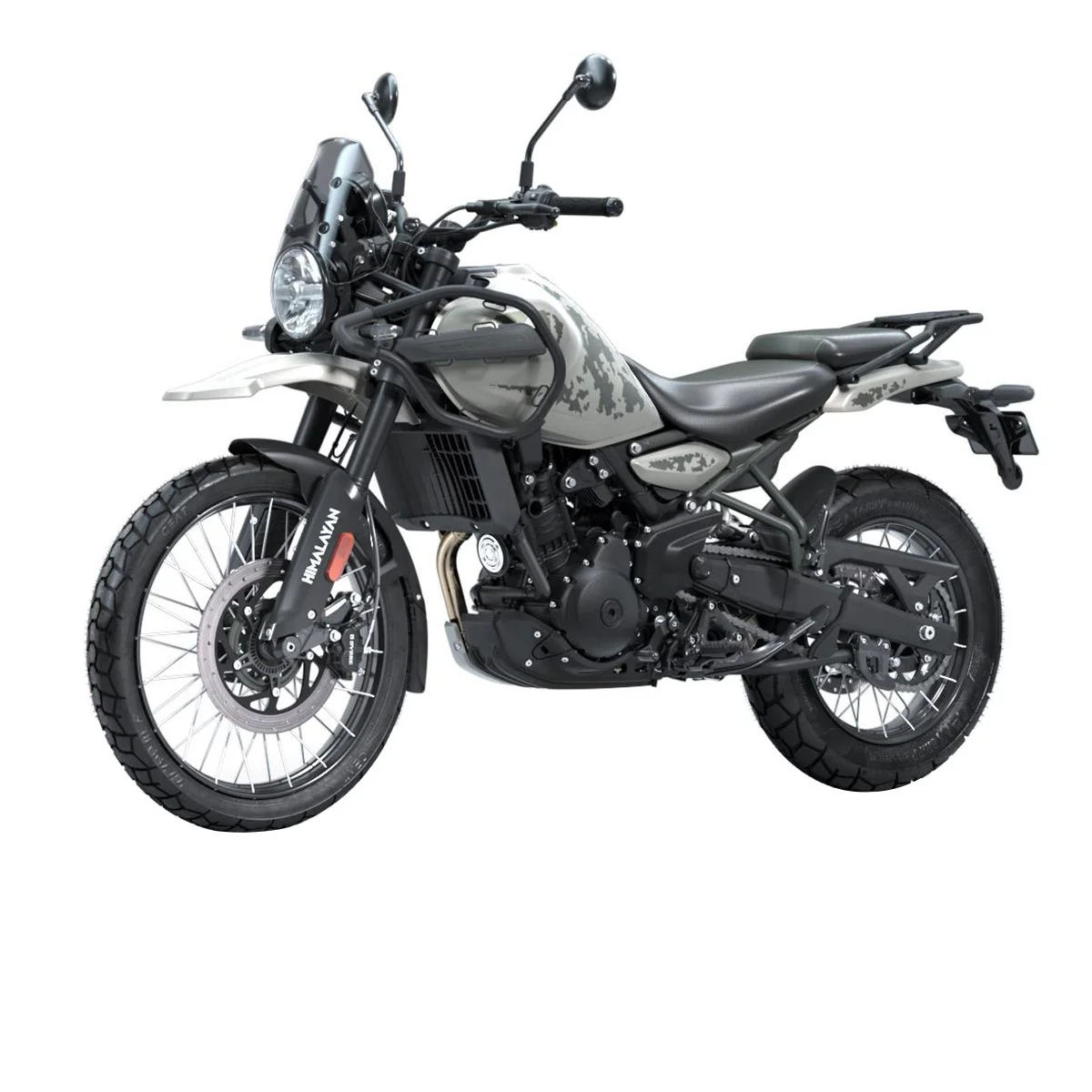 Royal Enfield Himalayan 450 - Kamet White (Tubeless) - Image 4