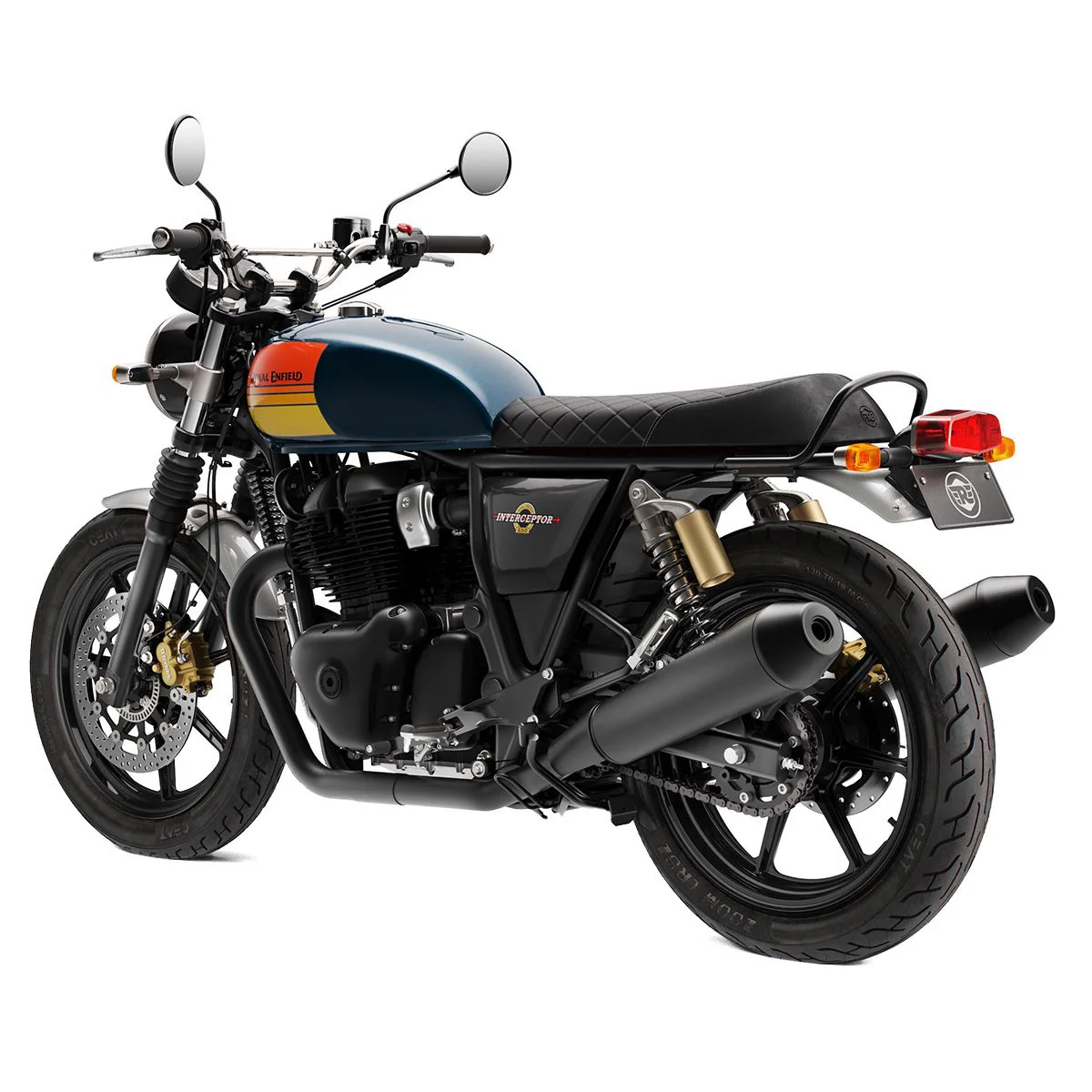 [PRE REG] Royal Enfield Interceptor 650cc - Barcelona Blue - Image 3