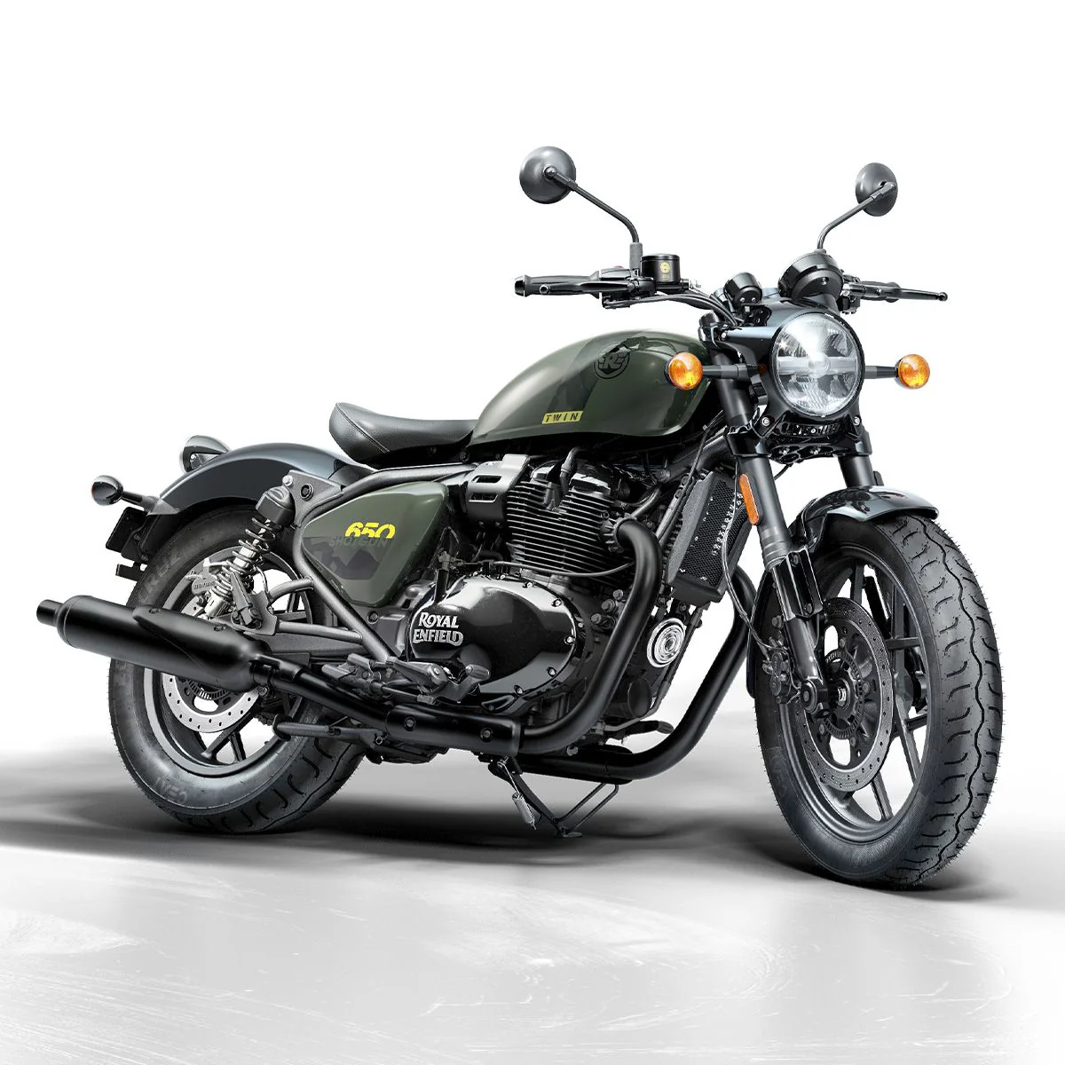 Royal Enfield Shotgun 650 - Green Drill - Image 3