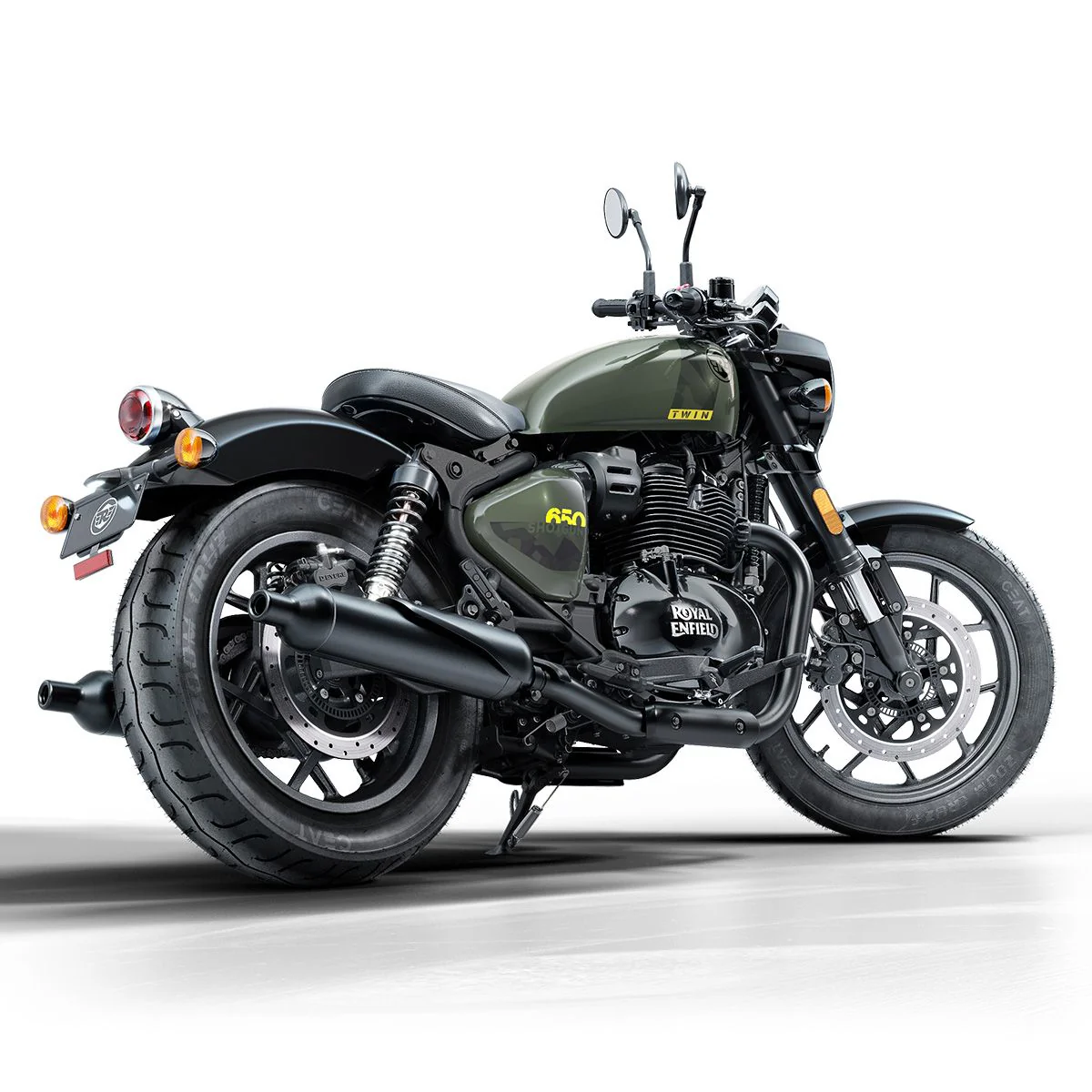 Royal Enfield Shotgun 650 - Green Drill - Image 6