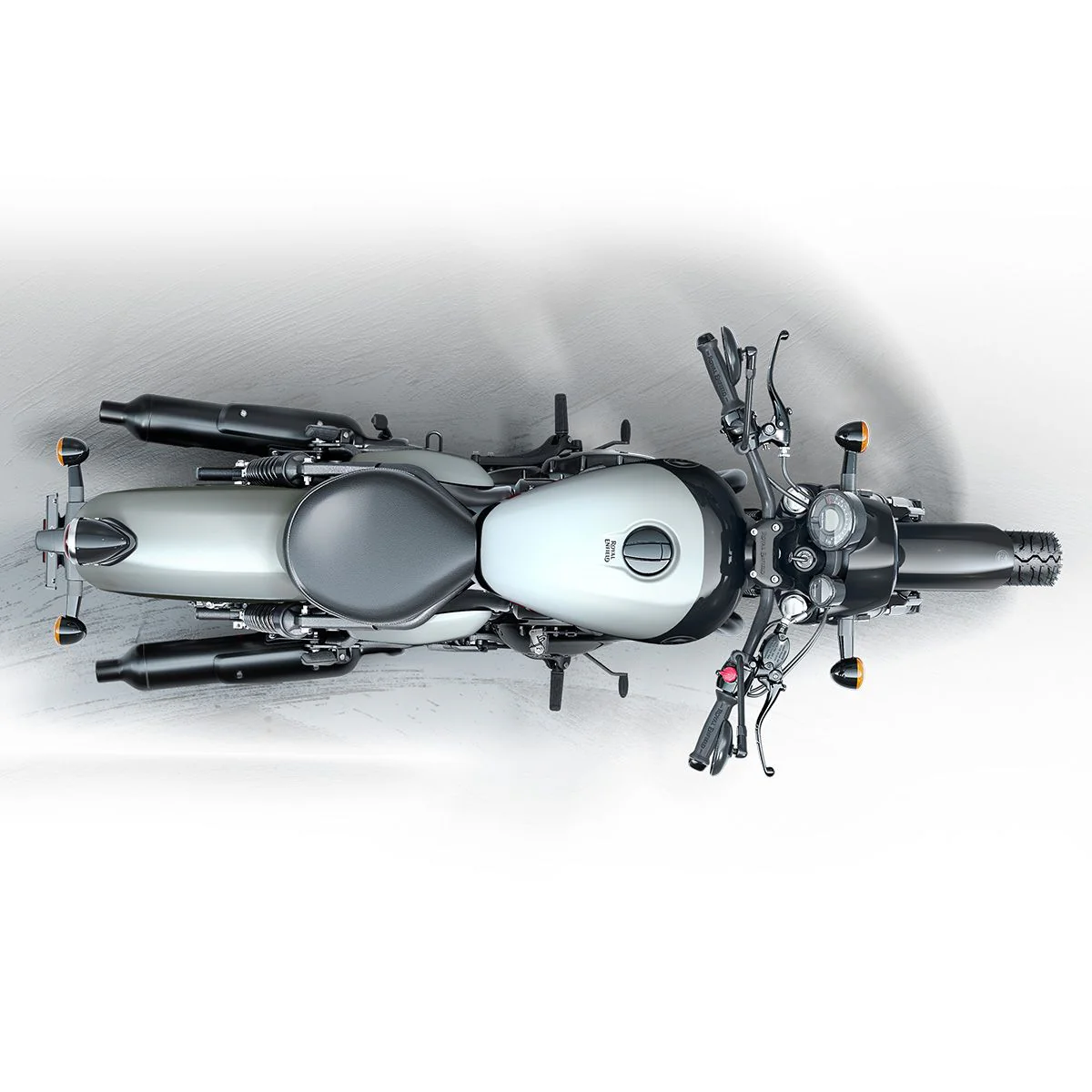 Royal Enfield Shotgun 650 - Stencil White - Image 3