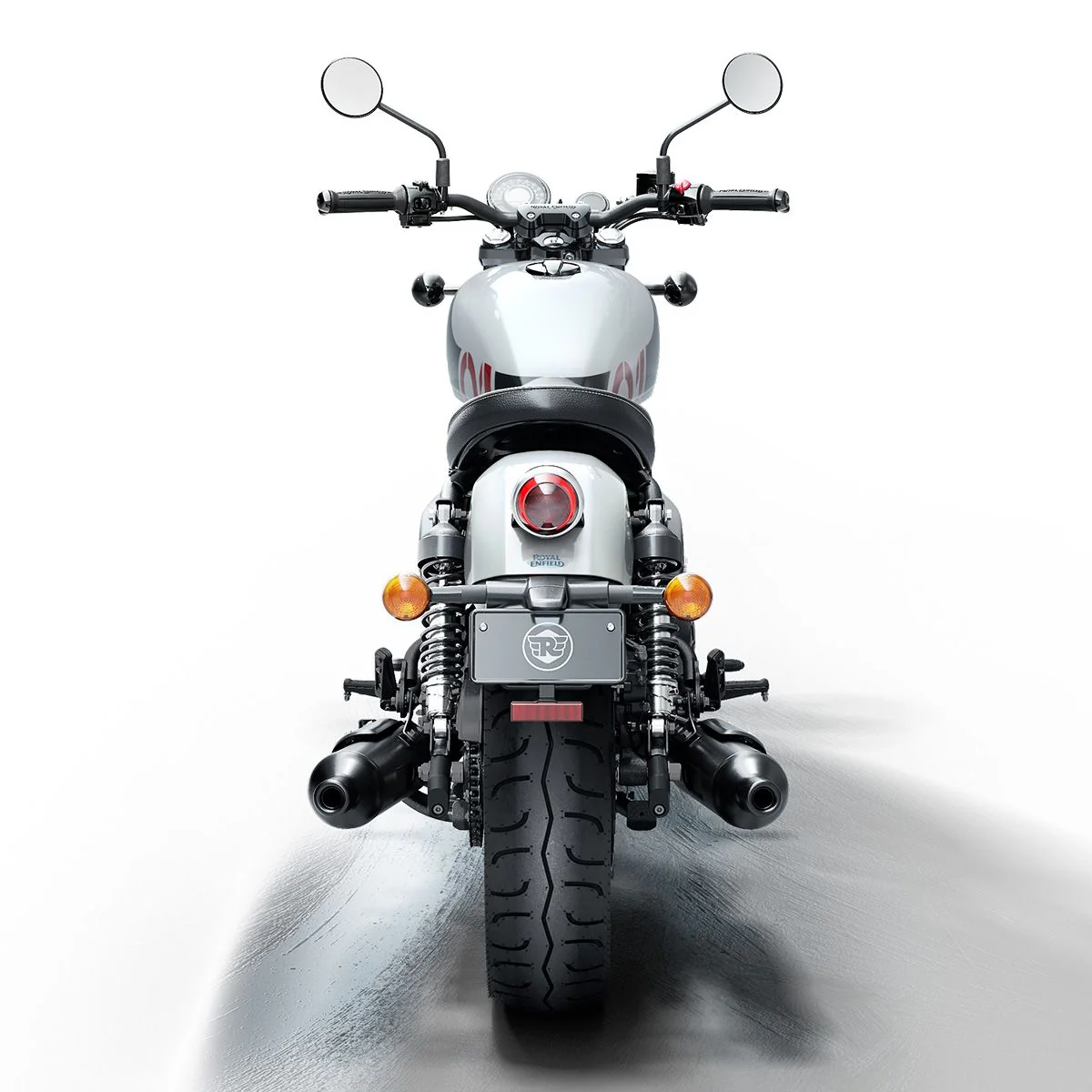 Royal Enfield Shotgun 650 - Stencil White - Image 9