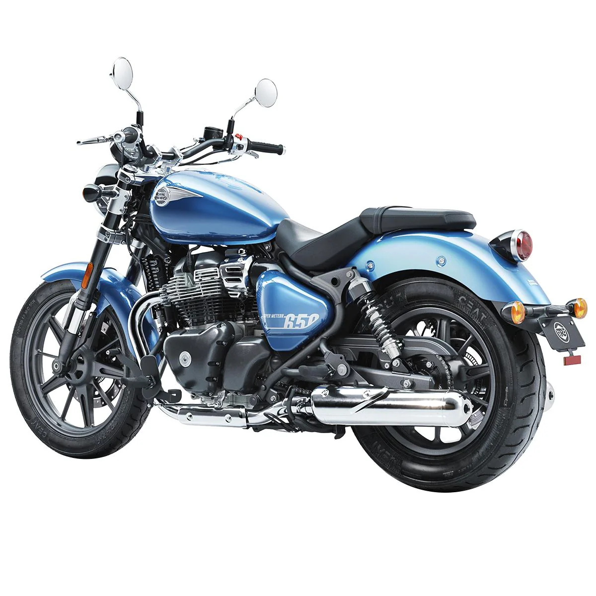 Royal Enfield Supermetor 650 - Astral Blue - Image 6