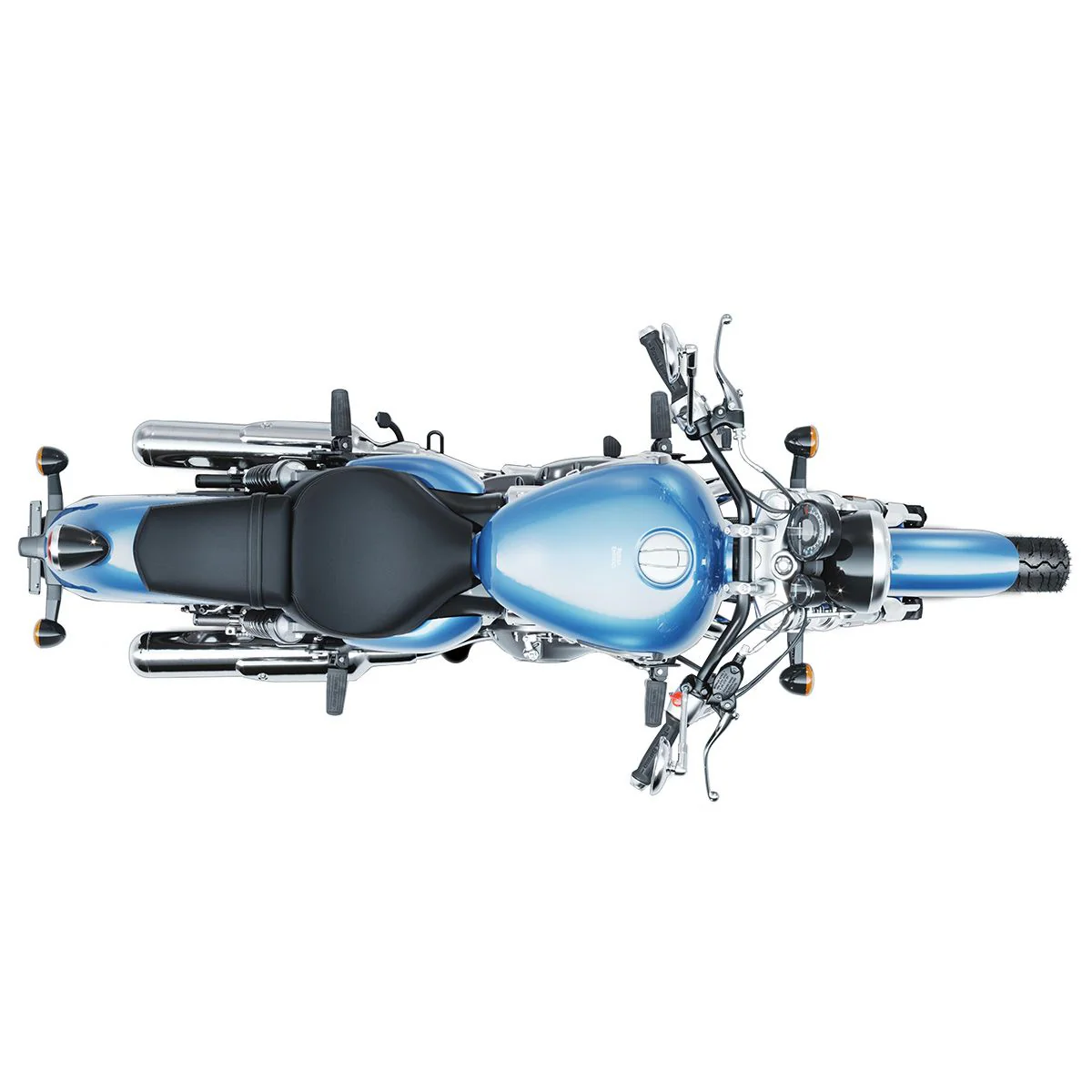 Royal Enfield Supermetor 650 - Astral Blue - Image 9