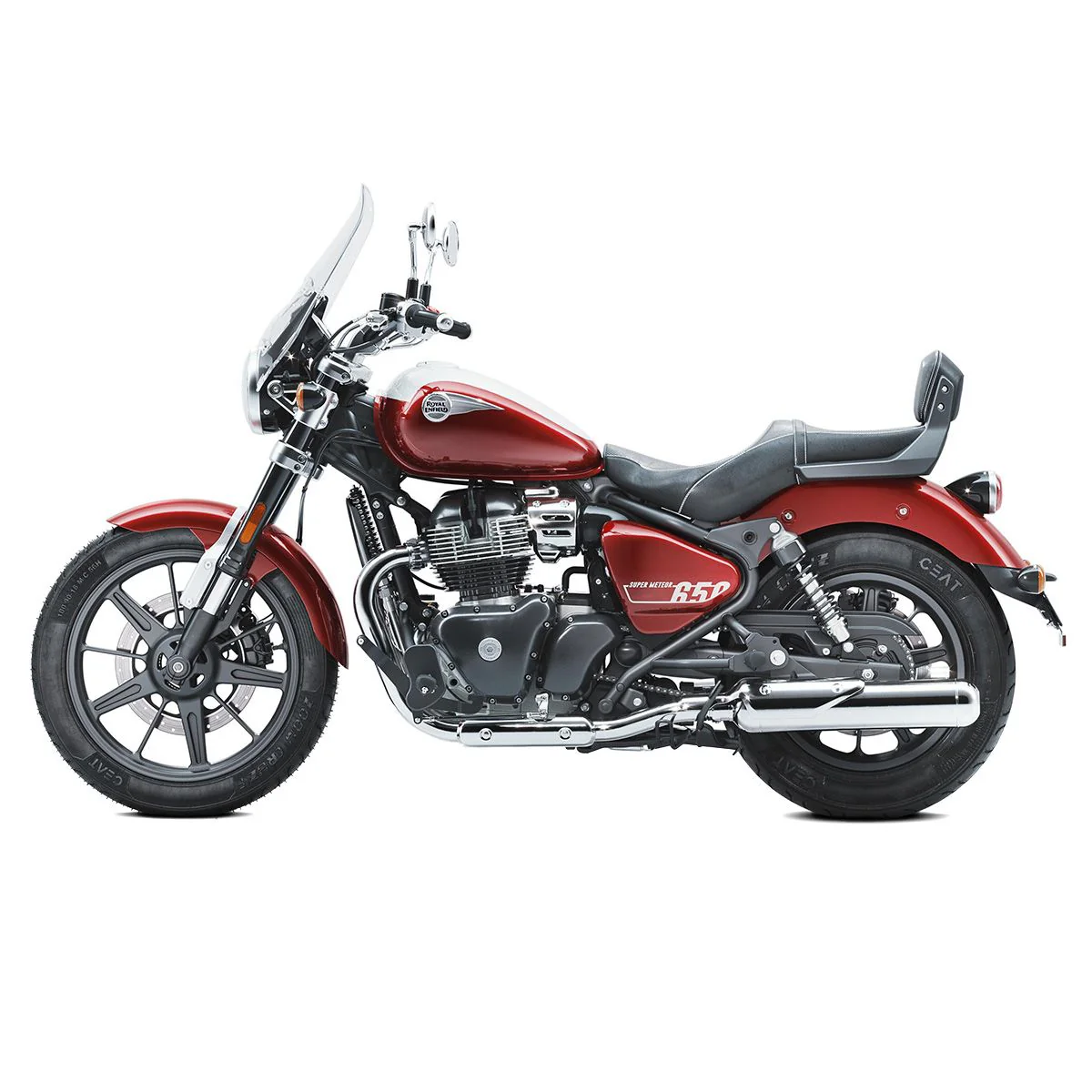 Royal Enfield Supermetor 650 - Celestial Red - Image 3