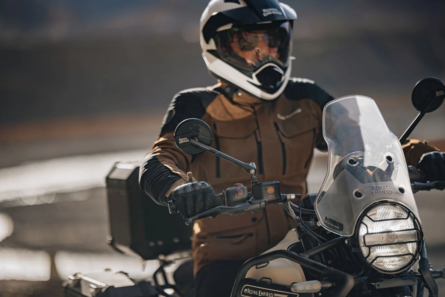 Royal Enfield Twin Touring Mirrors - Black - Image 6