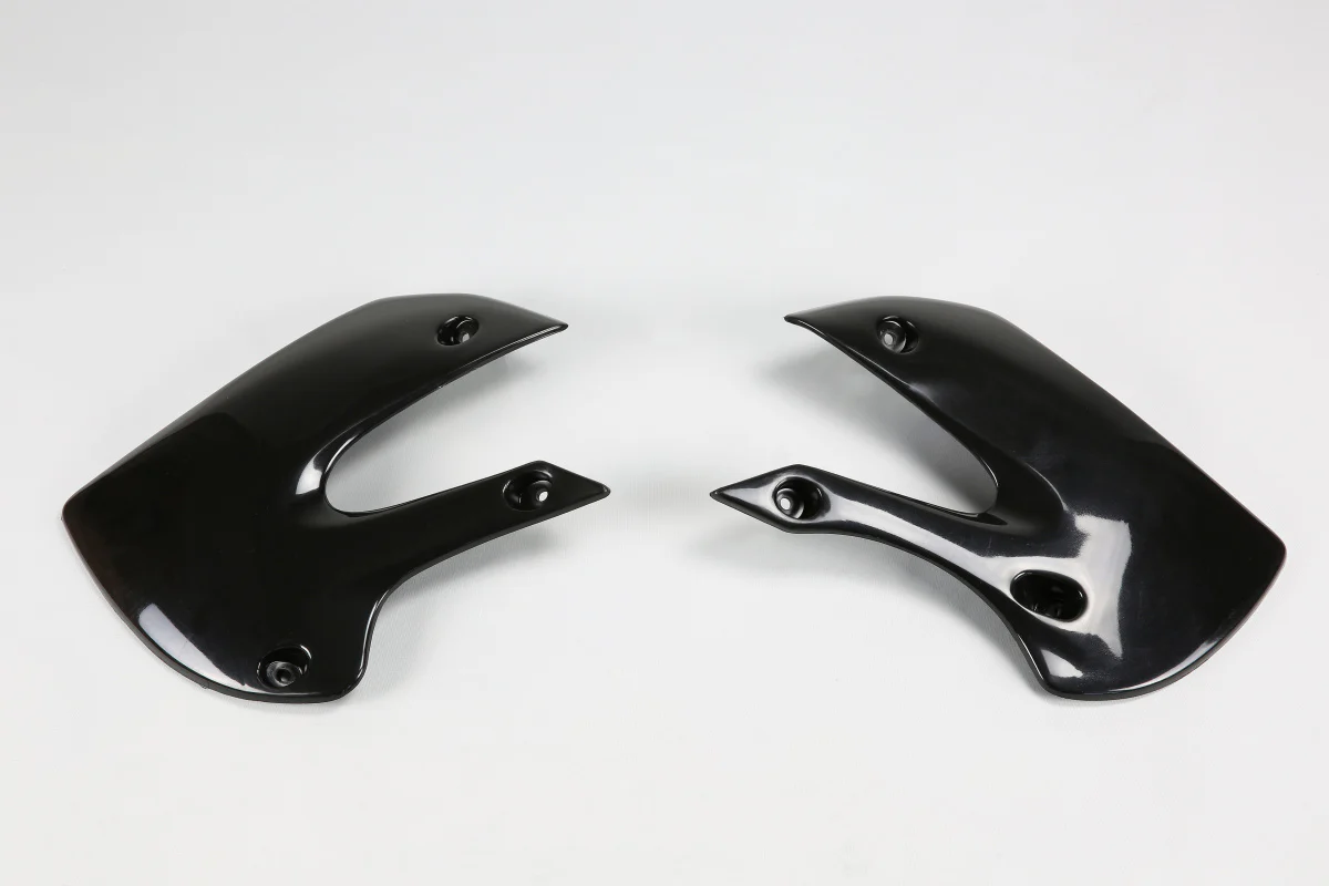 UFO Radiator Covers KX65 01-25 KLX110 01-09 - Black